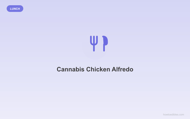 大麻奶油鸡肉意面