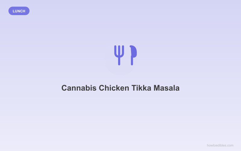 Pollo Tikka Masala con Cannabis