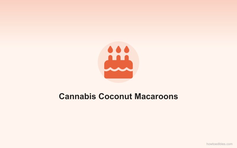 Cannabis Coconut Macaroons