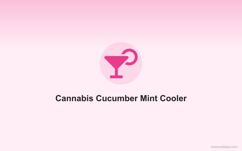 Cannabis Cucumber Mint Cooler