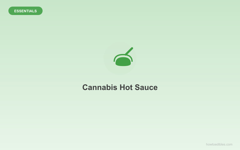 Molho de Pimenta de Cannabis