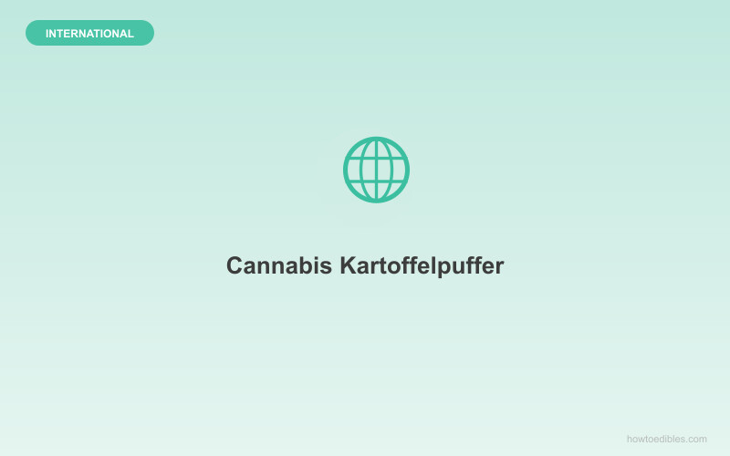 Kartoffelpuffer de Cannabis