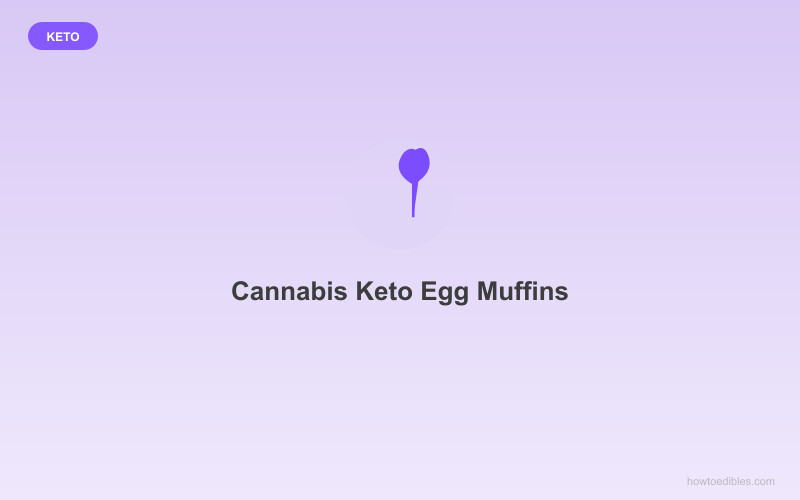 Cannabis Keto Eier-Muffins