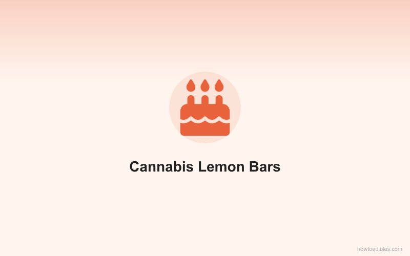 Cannabis Lemon Bars