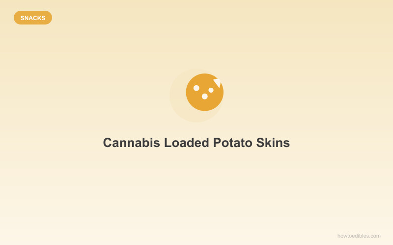 Pieles de Papa Rellenas de Cannabis