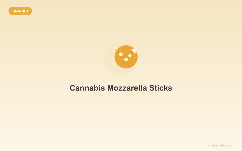 Palitos de Mussarela de Cannabis