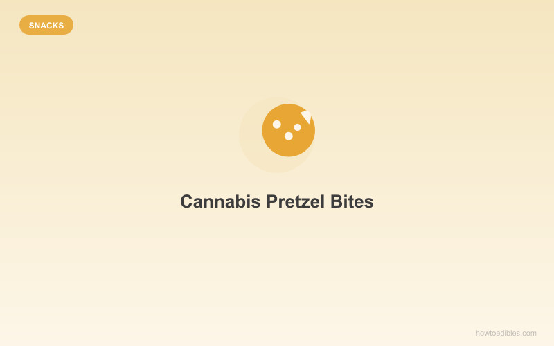 Cannabis-Brezel-Häppchen