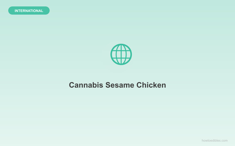 Pollo con Sésamo de Cannabis