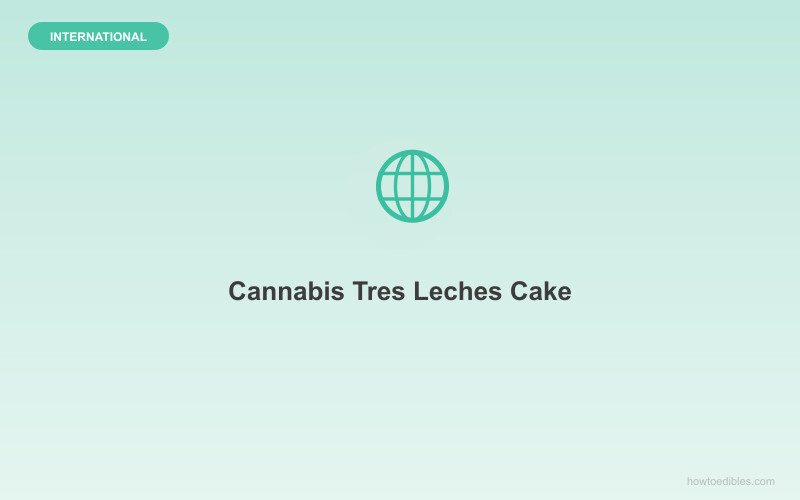 Cannabis Tres Leches Cake