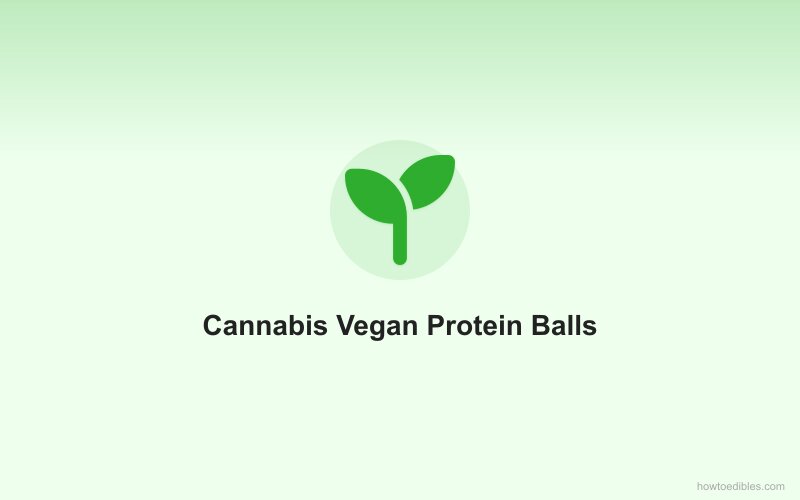 Cannabis Vegan Protein Balls