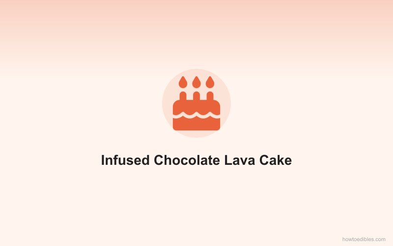 Infused Chocolate Lava Cake