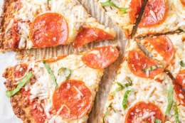 Infused Keto Cauliflower Pizza Crust