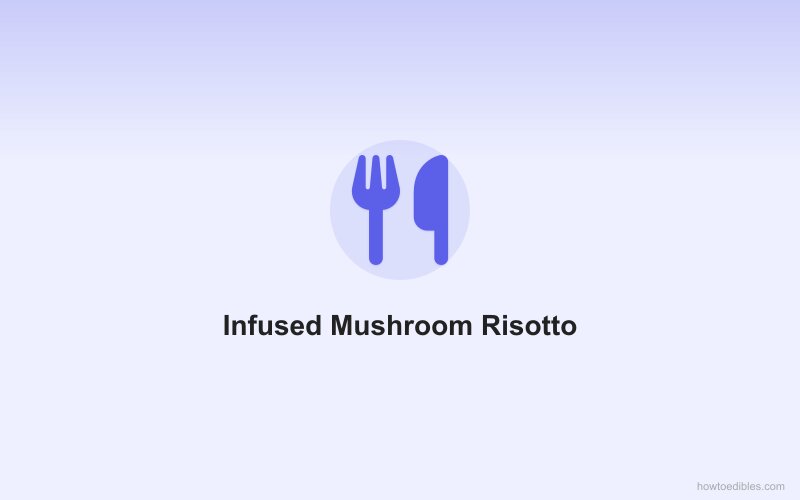 Infused Mushroom Risotto