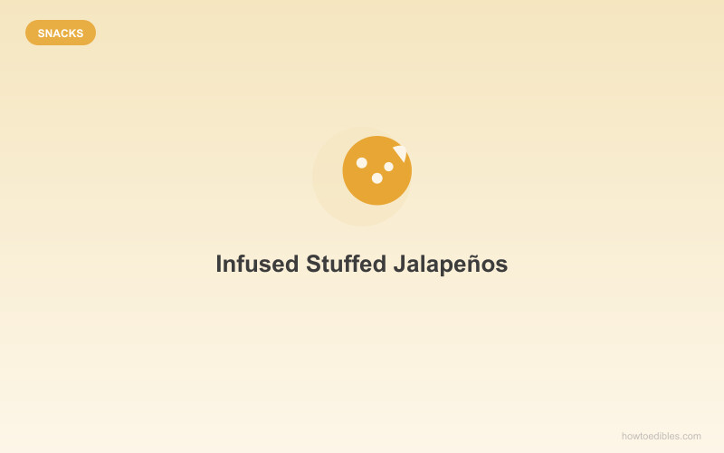 Jalapeños Rellenos Infusionados